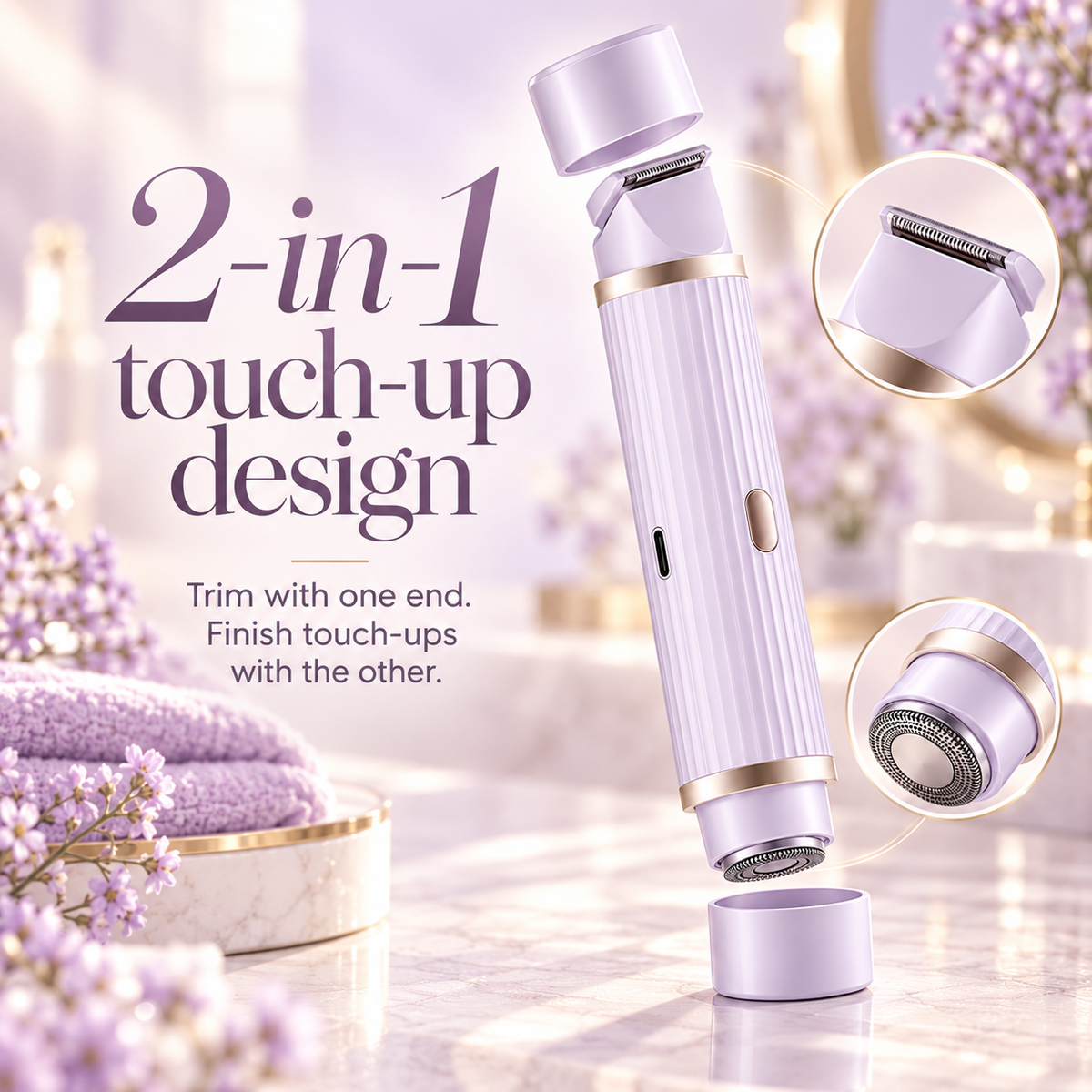 Vellistry Duo™ | 2-in-1 Body Hair Trimmer